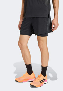 Shorts de sport double couche de qualité supérieure, durables, pour la course et l'entraînement en salle de sport, fabrication et vente en gros - Product Image 5