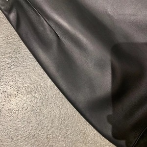 Jupe midi en cuir véritable pour femme, de qualité supérieure, douce et confortable, design tendance, service OEM ODM, étiquette privée, échantillon disponible - Product Image 2