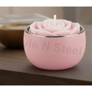 เชิงเทียน R สำหรับเทียนทีไลท์ กลิ่นหอม สำหรับคริสต์มาส อีสเตอร์ วันเกิด วันวาเลนไทน์ ดิวาลี บาร์ต่างๆ และวันหยุดต่างๆ - Product Image 1