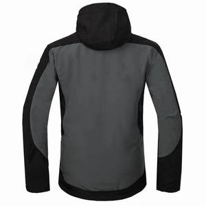 Man Windbreaker Waterproof Winter Soft Shell <b>Jackets</b> Outdoor Workwear Zipper Closure Windproof Softshell <b>Jackets</b> - Product Image 3