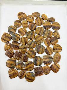 Perles de pierre naturelle œil de tigre de qualité supérieure pour colliers, bracelets, boucles d'oreilles et bijoux faits main, disponibles au prix de gros - Product Image 4