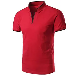 Polyester Sport Clothing Polo T-shirts White Black Designing Training Fitness Style With Custom Logo Men's Polo Shirts