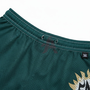 Shorts imprimés écologiques pour hommes 100 % polyester, sublimation intégrale, légers, pour l'été 2026 - Product Image 2