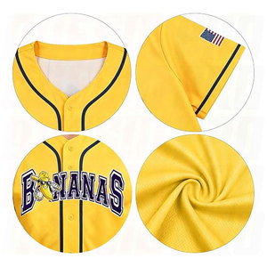 Baseball <b>Button</b> <b>Up</b> <b>Shirt</b> for Men Player T <b>Shirt</b> Tops <b>Short</b> <b>Sleeve</b> Baseball Jersey Casual Sportswear Custom Printed Team Uniform - Product Image 2