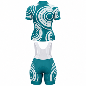 Maillot de cyclisme pour femmes, grande taille, respirant, séchage rapide, confortable, pour vélo de route, en polyester, personnalisé - Product Image 2