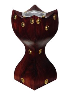 Luxury Handmade <b>Eco</b>-friendly Wooden Bakhoor Burner Arabic Mabkhara Oud Incense Brass <b>Dot</b> Design Islamic Religious Home Decor - Product Image 6