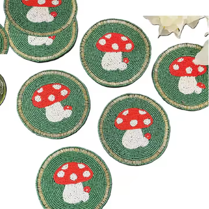 Posavasos de Cóctel Modernos con Cuentas, Resistentes a los Arañazos, para Decoración de Bodas y Regalos, Artículo Promocional Premium - Product Image 5