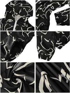 ชุดวอร์มกันลมแบบสั่งทำพิเศษสำหรับผู้หญิง ชุด 2 ชิ้น ผ้าไนลอนน้ำหนักเบาแบบต่อผ้า ซิปแจ็คเก็ตครอปสำหรับผู้หญิง - Product Image 4