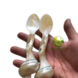 Luxury Handmade <b>Shell</b> Spoon Mother of Pearl Tea Coffee Dessert Spoon for Restaurant Cafe Hotel Home Decorative Tableware - Product Image 1