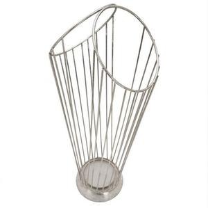 Porte-parapluie en laiton antique avec motif parapluie, sur pied, pour décoration intérieure, structure à cadre unilatéral - Product Image 3