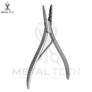 Lot de 2 pinces professionnelles en acier inoxydable pour l'élimination des extensions capillaires, outils de salon pour la pose de micro-anneaux - Product Image 5