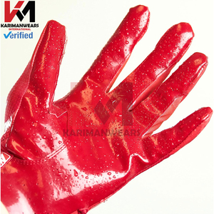 Junior American Football Gloves Custom Logo Professional High-Grip <b>Sticky</b> Silicone Palm Training Gear Factory Direct Wholesale - Product Image 3