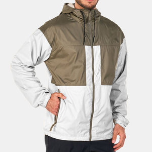 Chaqueta Impermeable Ligera de la Mejor Calidad, Chaqueta Cortavientos para Hombre de Último Diseño, Precio al por Mayor con Logotipo Personalizado - Product Image 1