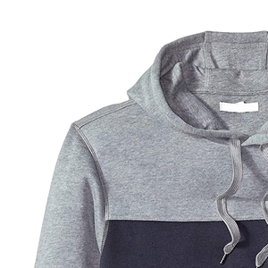 Sweat-shirts décontractés pour hommes, couleur unie, coupe classique, 100% coton molletonné, écologiques, séchage rapide, respirants, avec poche, vêtements de mode - Product Image 4