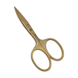 Ciseaux à ongles pliables écologiques en acier inoxydable Stahlmann Pro, lames courbées tranchantes, manche en acier - Product Image 1