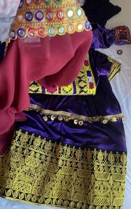 Ensemble de robes décontractées pour femme, style afghane vintage, respirant, avec broderie par sublimation, motifs fantaisie, pierres et design pour mariage, idéal pour l'extérieur - Product Image 3