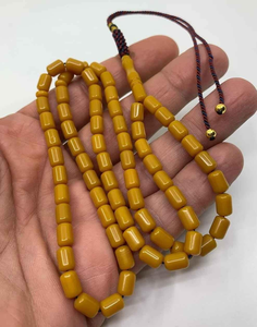 Tasbih de Madera Hecho a Mano, Cuentas de Oración Musulmanas, Madera Natural, Subha, Regalo de Ramadán - Product Image 2
