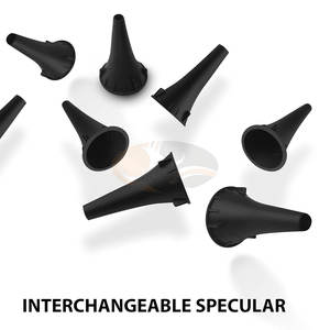 ชุดตรวจหูแบบพกพาไฟเบอร์ออปติกขนาดเล็ก ทำจากสแตนเลส ใช้งานด้วยมือ หลายสี พร้อมกล่องป้องกัน - Product Image 5