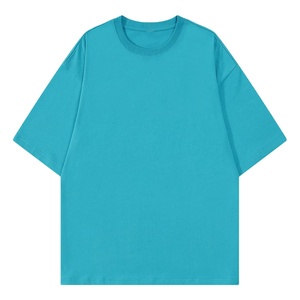 Camiseta Casual de Cuello Redondo para Hombre, 100% Algodón, Tejido de Punto, Estampado en Serigrafía, Corte Regular, Sólida, Transpirable, de Secado Rápido y Ecológica - Product Image 1