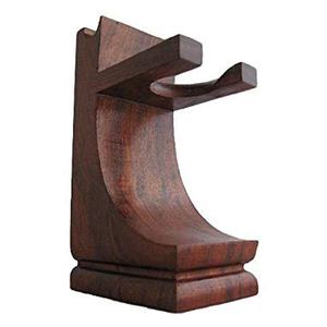 Support de rasoir et de brosse à raser de qualité supérieure en bois, fabriqué par Life Care Instruments - Product Image 5