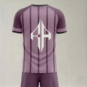 ชุดฟุตบอลแขนสั้นระบายอากาศคุณภาพพรีเมียมแบบใหม่ ปรับแต่งได้ตามต้องการ พร้อมโลโก้สั่งทำพิเศษ สำหรับผู้ชาย ฤดูร้อน บริการ OEM โดย RIVIAN ATLANTIC - Product Image 2