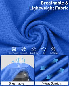 เสื้อฮู้ดแขนยาวสำหรับผู้หญิงแบบขายส่งตามสั่ง สีพื้น แห้งเร็ว ผลิตจากโพลีเอสเตอร์ ป้องกันรังสียูวี 50 เหมาะสำหรับใส่ตกปลา - Product Image 6