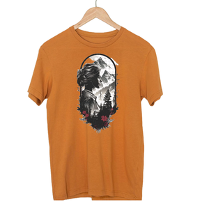 Classic Printed <b>Floral</b> Cotton Polyester Mix <b>Men</b> Women Unisex <b>T</b>-<b>Shirt</b> Top All Season Fashion Great For Daily Use Best Seller Item - Product Image 5