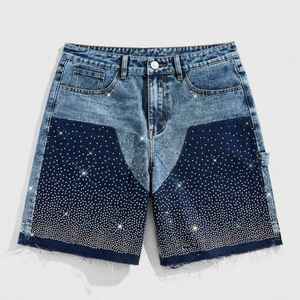 Urban Casual <b>Mens</b> Denim Jorts Comfortable Breathable Cotton Summer <b>Shorts</b> with Acid Washed Streetwear Style - Product Image 4