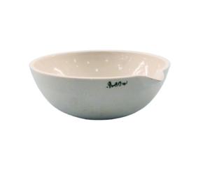 Porcelaine émaillée grise à fond rond, bassin d'évaporisation 60 ml - Product Image 1