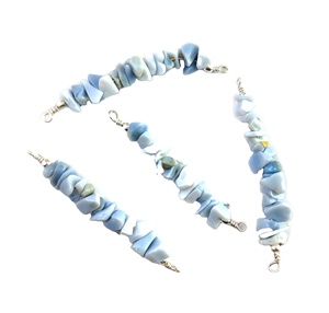 Connecteurs de perles d'opale bleue - Product Image 1