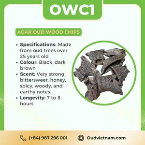 Bakhoor de Agarwood Cultivado Premium, Triple Calidad Superior, Fragancia Dulce, Resina Llena de Aceite, Lujo OWC1, Alta Calidad, Vietnam - Product Image 2
