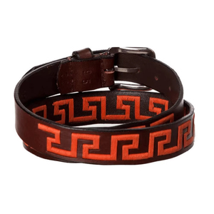 Cinturón de Polo Casual de Cuero Vacuno para Hombre y Mujer, Tejido Artesanal, Línea de Productos Ecuestres, OEM, Unisex - Product Image 5