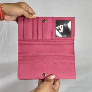 Cartera Larga de Cuero Genuino Hecha a Mano con Grabado de Flores, Estilo Bohemio, Cierre Plegable, para Uso Diario de Mujeres - Product Image 4