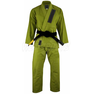 ชุด BJJ GI สำหรับผู้ชายชุดกิโมโน Jitsu ฟูจิตสึระบายอากาศได้ทำจากผ้าฝ้าย - Product Image 2
