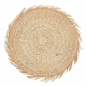 Meilleures ventes : Sets de table classiques en jonc de mer naturel tressé, style bohème, faits main, écologiques, épaisseur 2 mm, meilleur prix - Product Image 3