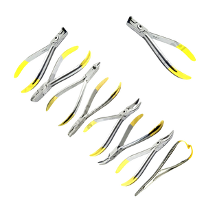 Thermoforming Pliers Dental Orthodontic Retainer Brace Clear Aligner Pliers Set of 10 Pcs Dental <b>Surgical</b> <b>Instruments</b> Set - Product Image 1