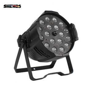 Par LED de Alta Potencia 324W con Zoom, 18*18W RGBWA UV 6en1, Iluminación Profesional para Escenarios, Luz DMX Wash para Eventos - Product Image 1