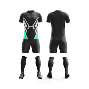 Tenue de football personnalisée, maillot de football d'équipe |   Tailles pour hommes, femmes et jeunes |   Vêtements de sport légers à séchage rapide en gros - Product Image 1