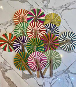 Abanico tradicional vietnamita de fibra de palma para decoración de ceremonias al aire libre con personalización de etiqueta privada - Product Image 5