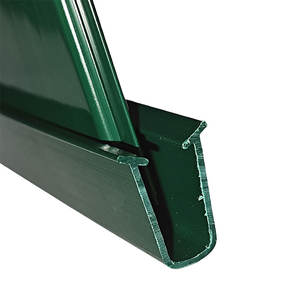 Système de clôture <span class=keywords><strong>en</strong></span> treillis métallique de qualité commerciale avec lames d'intimité pleine hauteur et conception anti-escalade - Product Image 4