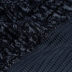 Cardigan tricoté oversize pour homme, tendance décontractée hiver, en laine/coton, coupe ample, manches longues, séchage rapide et respirant, noir - Product Image 6