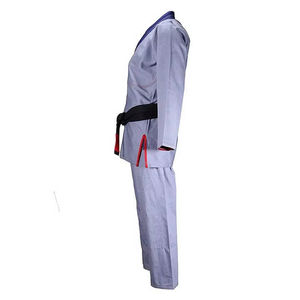 Uniformes de Karate con Logotipo Personalizado en la Parte Delantera, Calidad Premium, 100% Algodón Transpirable, Mangas Largas, Talla para Adultos - Product Image 2