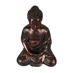 Escultura de Buda Zen de 16.1 Pulgadas para Interiores/Exteriores, Elegante Estatua para Decoración del Hogar, Patio, Terraza o Jardín - Product Image 4