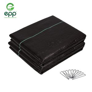 แผ่นคลุมดิน100% โพลีโพรพิลีนบริสุทธิ์ขนาดใหญ่สีดำทอสำหรับทำสวนทำจากเวียดนาม - Product Image 2