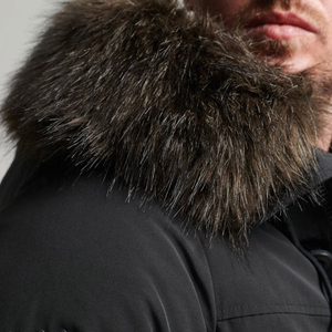 Parkas d'hiver pour hommes de haute qualité, à manches longues, à capuche, avec fermeture éclair, rembourrées en coton, grandes tailles L-7XL - Product Image 6