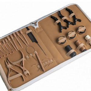 Juego Completo de Herramientas para Extensiones de Cabello de Metal, Componentes de Acero Inoxidable, Fuerte Sujeción para Uso Personal en Salón - Cabello de Alta Calidad - Product Image 1