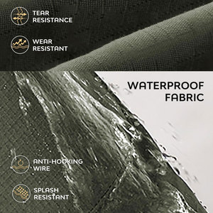 Pantalones de senderismo para hombre, ligeros, de secado rápido, resistentes al agua, duraderos, para actividades al aire libre. - Product Image 4