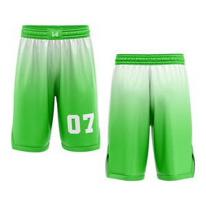 Customized Printed Anti Bacterial Eco Friendly Basketball Shorts 100% Polyester Breathable Quick Dry High Quality for Teams - Product Image 1