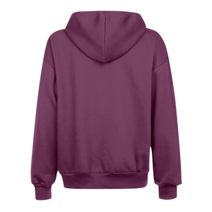 Meilleur sweat à capuche personnalisé pour femme en mélange de coton doux avec logo frontal, respirant, couleur personnalisée, léger, idéal pour l'hiver - Product Image 6