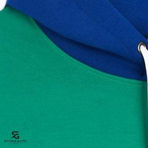 Sweat-shirt à capuche chaud en polaire pour homme, coupe oversize, en mélange de coton, avec cordon de serrage, collection hiver 2026 - Product Image 2